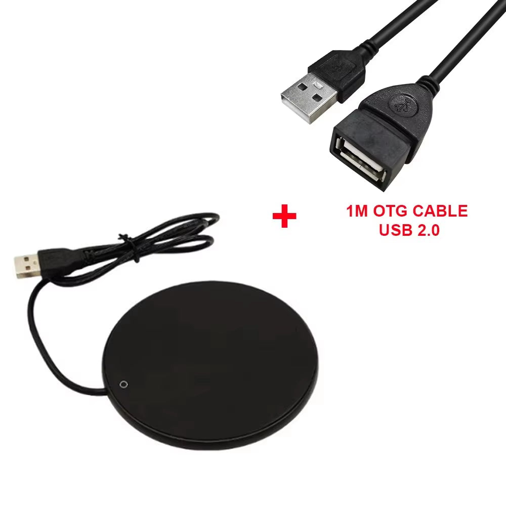 Cup Warmer USB Cup Heater Coffee Mug Warmer for Home Office Electric Heating Coaster Desktop Milk Tea Cup Warmer Heater